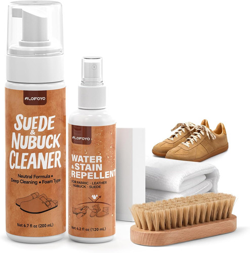 Suede shoe cleaner kit in - suede,